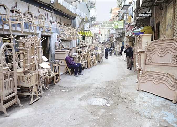 أشهر أسواق الموبيليا في دمياط