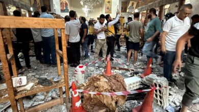 التفجير الإرهابي الذي استهدف كنيسة مار إلياس في دمشق