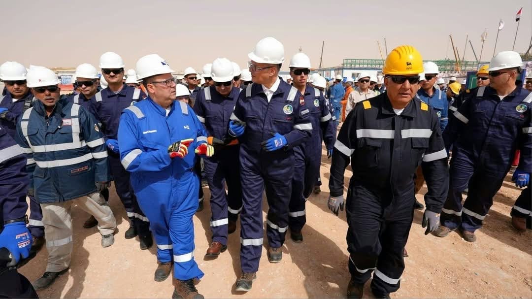 محطة مليحة لمعالجة الغاز - تشغيل محطة مليحة الغازية في الصحراء الغربية بالشراكة مع إيني الإيطالية