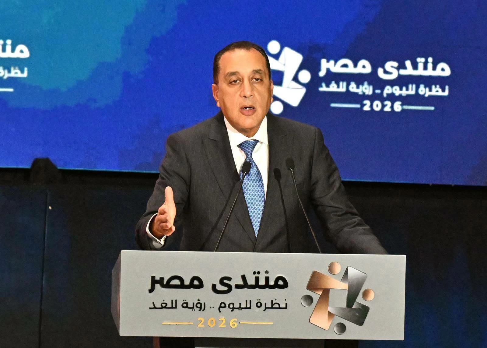 رئيس الوزراء مصطفى مدبولي - مدبولي يوصي بمضاعفة باقة الإنترنت الأرضي إلى 100 جيجابايت بنفس السعر الحالي