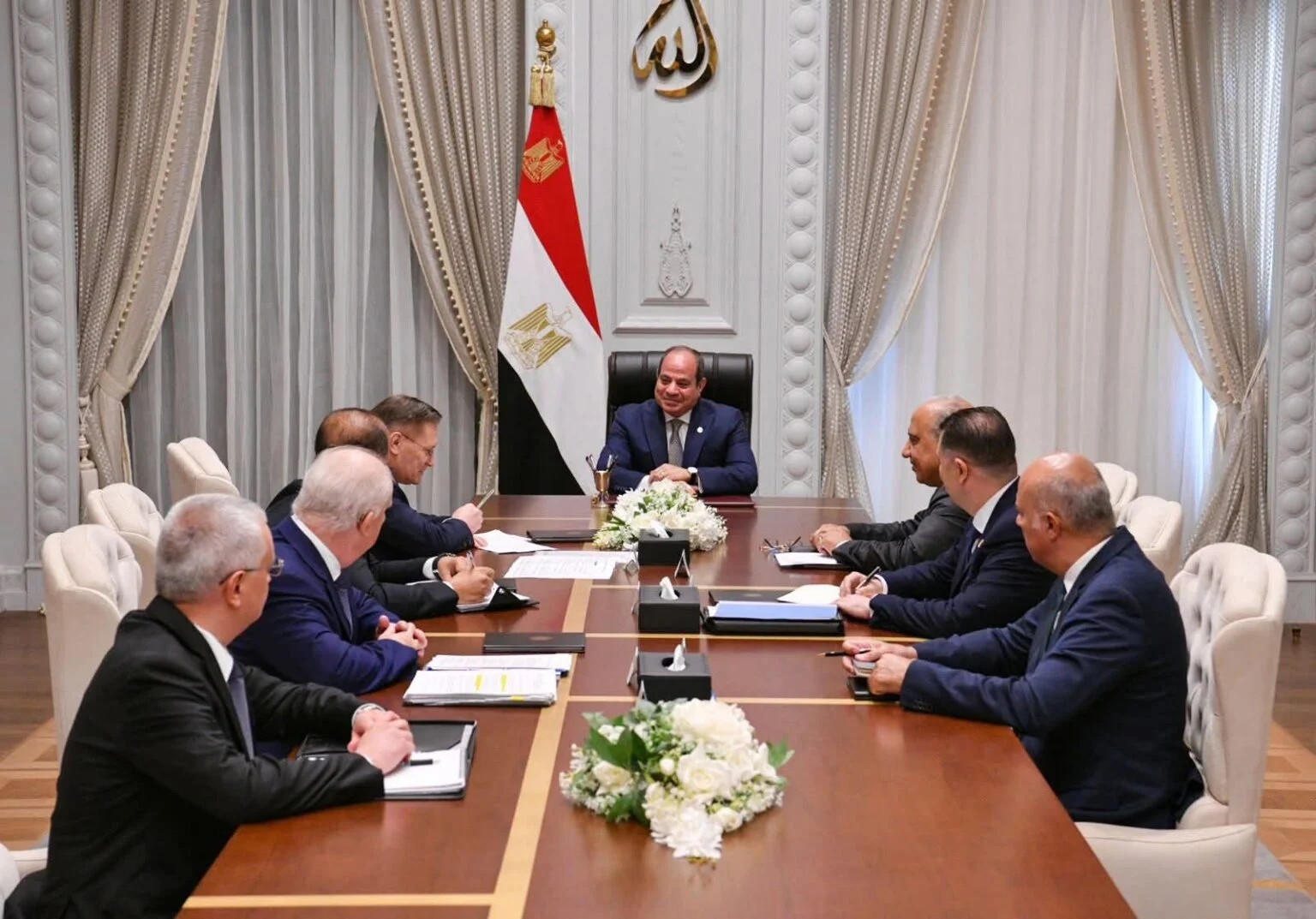 محطة الضبعة للطاقة النووية - السيسي يشيد بتقدم محطة الضبعة النووية ويؤكد التزام مصر بالطاقة المتجددة